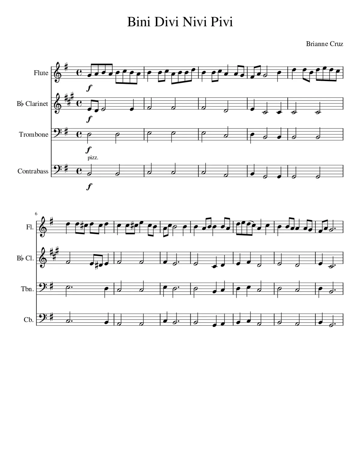 Bini Divi Nivi Pivi - Page 1