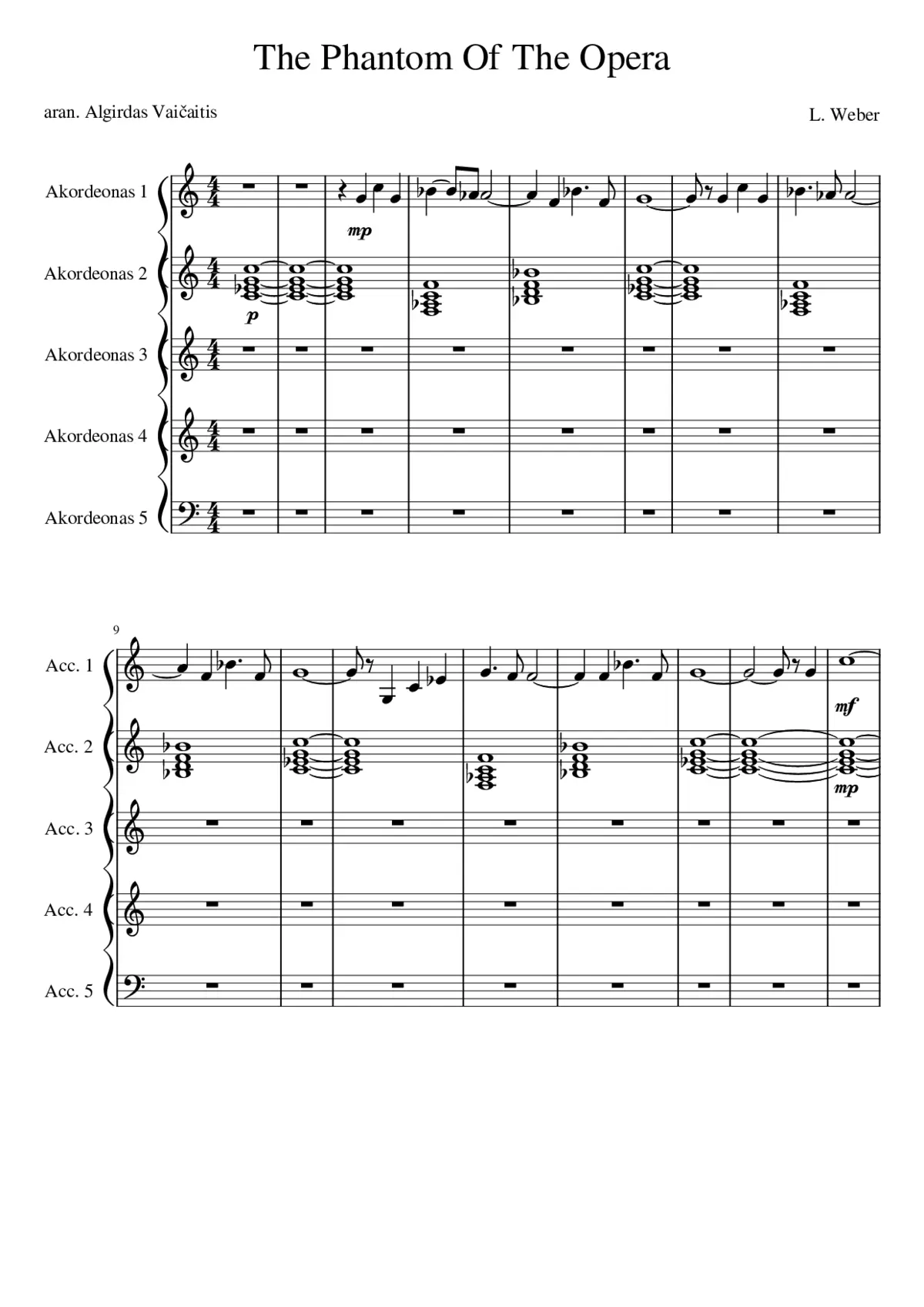 the phantom of the opera - Page 1