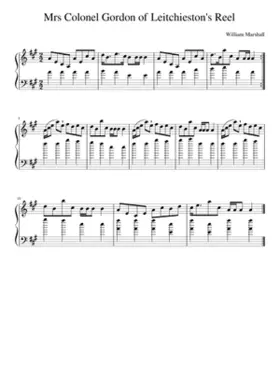 Mrs Colonel Gordon of Leitchieston's Reel