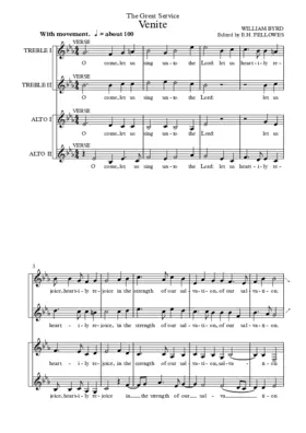 Venite (Great Service)