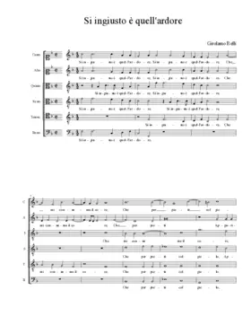 Si ingiusto è quell'ardore