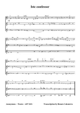 Iste confessor II