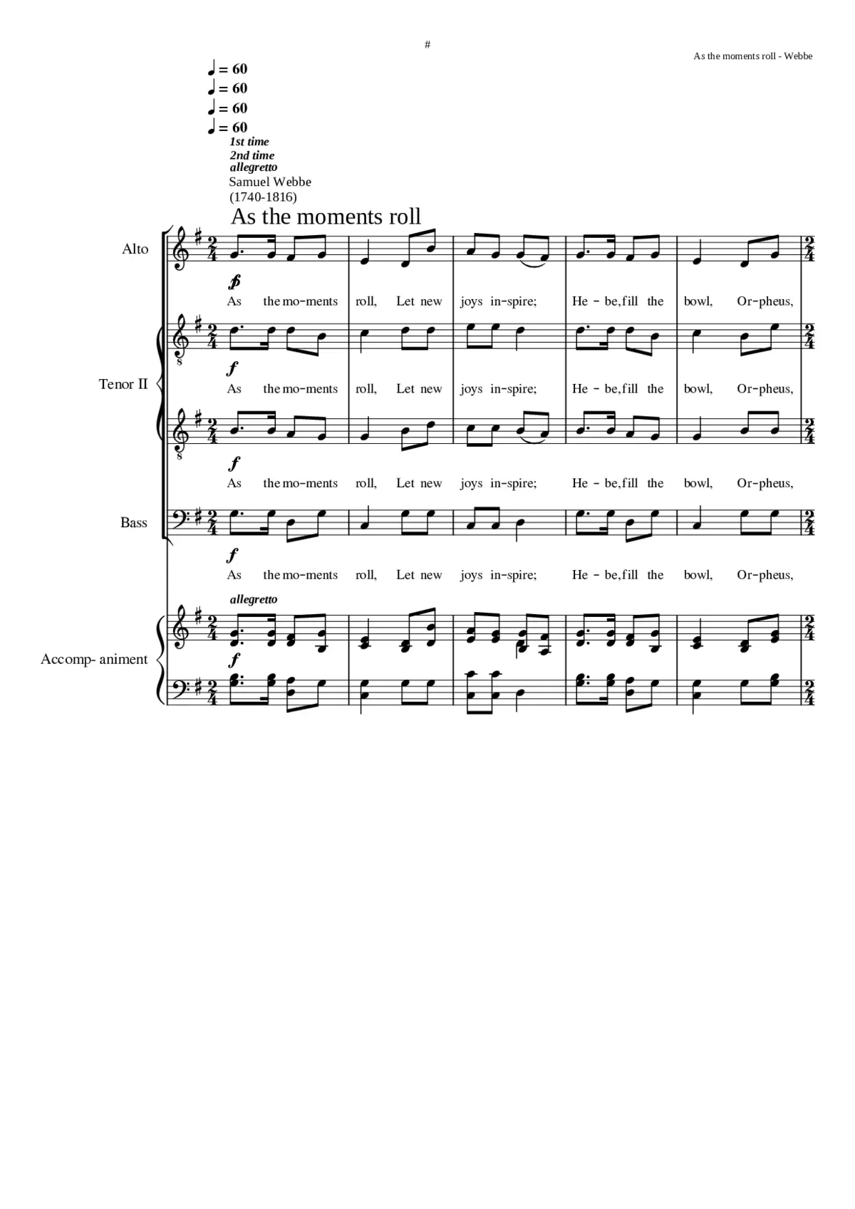 As the moments roll - Page 1