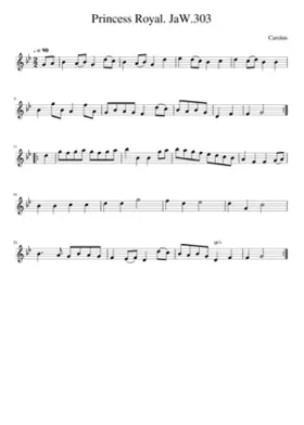 Princess Royal. JaW.303