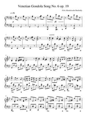 Lieder ohne Worte Op.19b