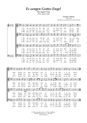 Thus Angels sung (Song 34)