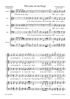 Who rides for the King?