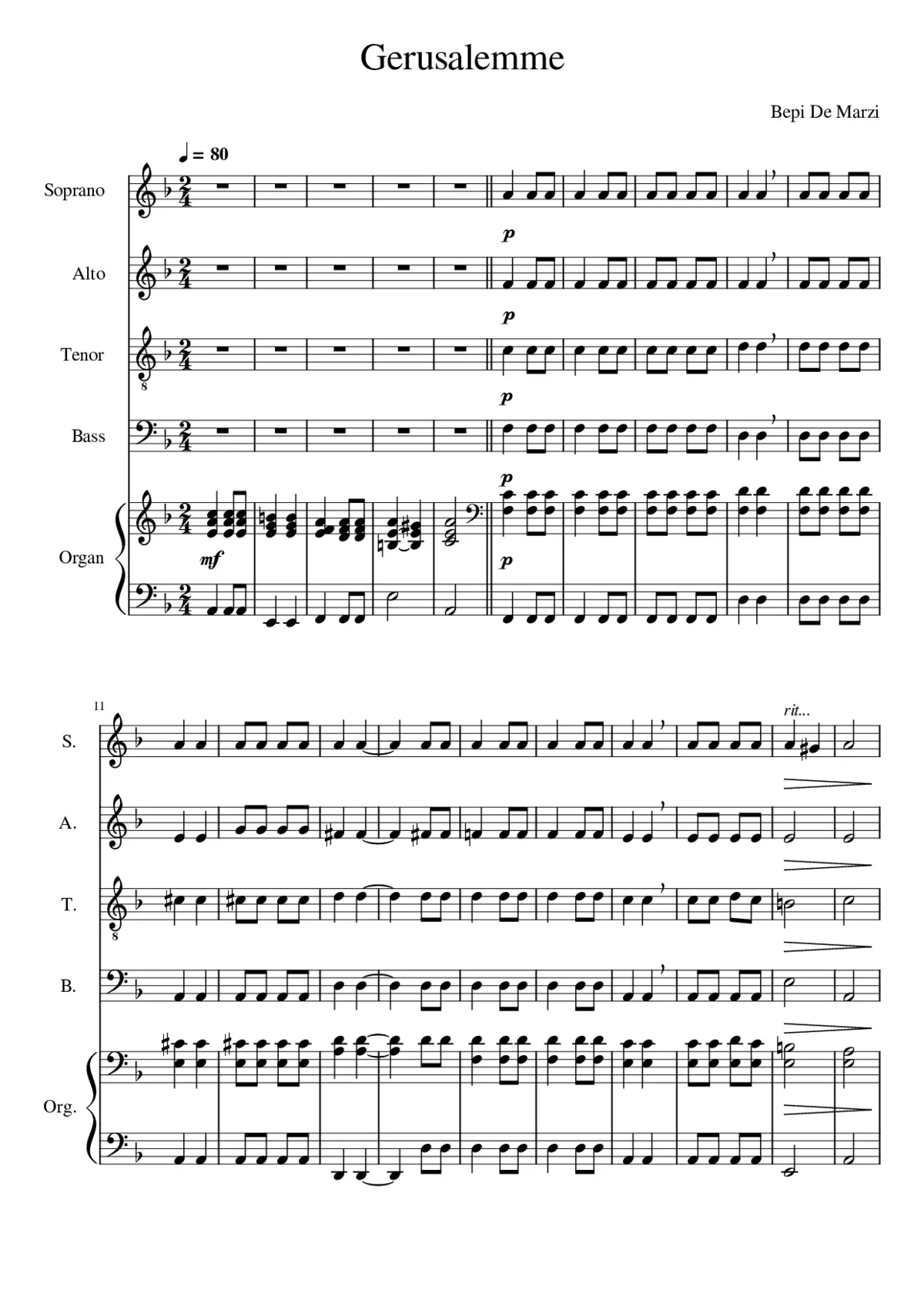 Gerusalemme - Page 1