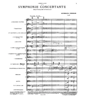 Symphonie concertante