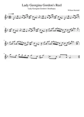 Lady Georgina Gordon's Reel
