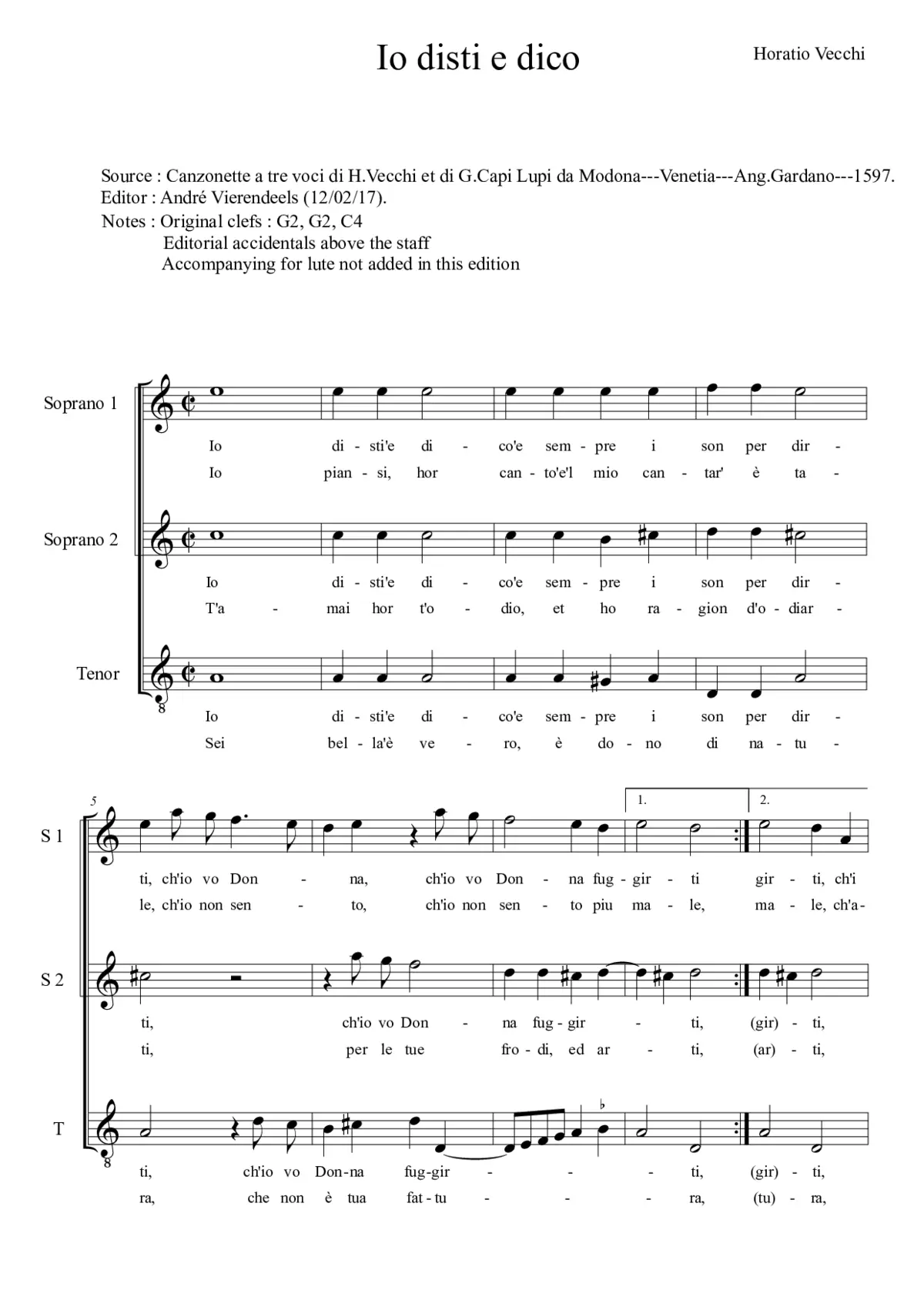 Io disti e dico - Page 1