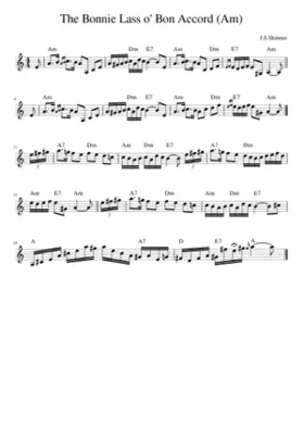 the Bonnie Lass o' Bon Accord (Am)