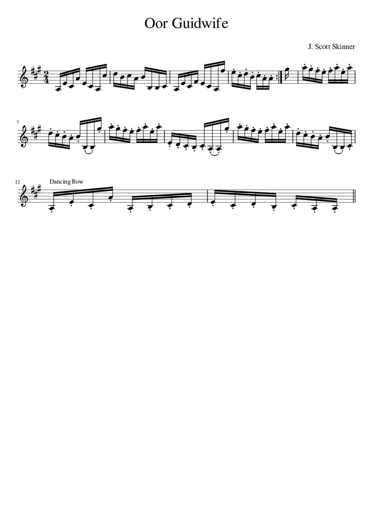 Oor Guidwife - Page 1