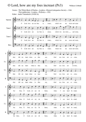 O Lord, how are my foes increast