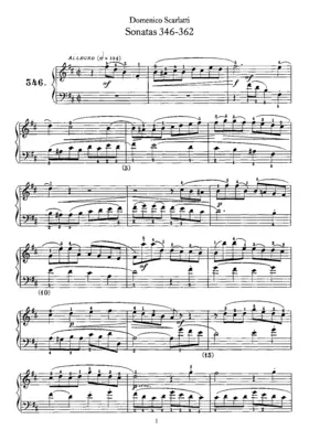 Keyboard Sonata in B minor