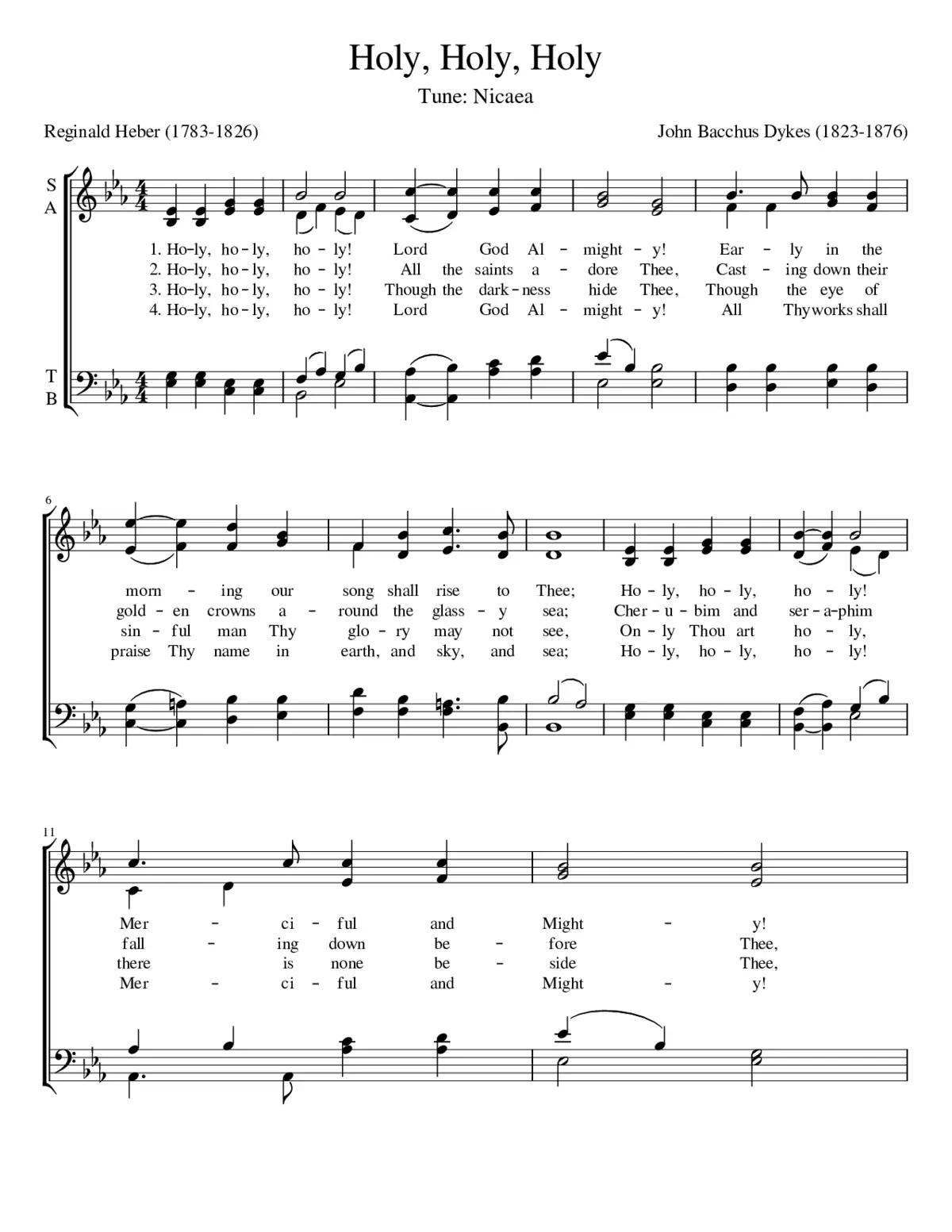 Holy Holy Holy: Nicaea - Page 1