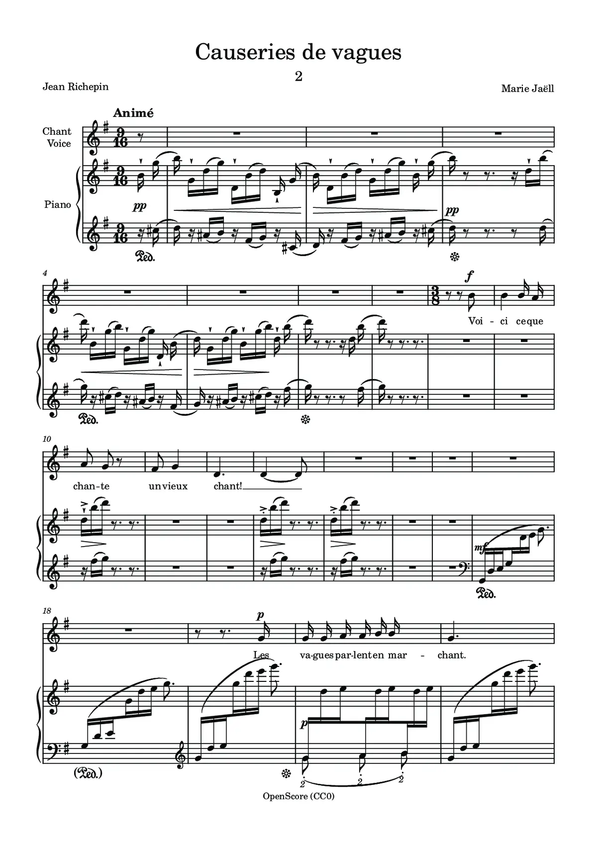 Causeries de vagues - Page 1