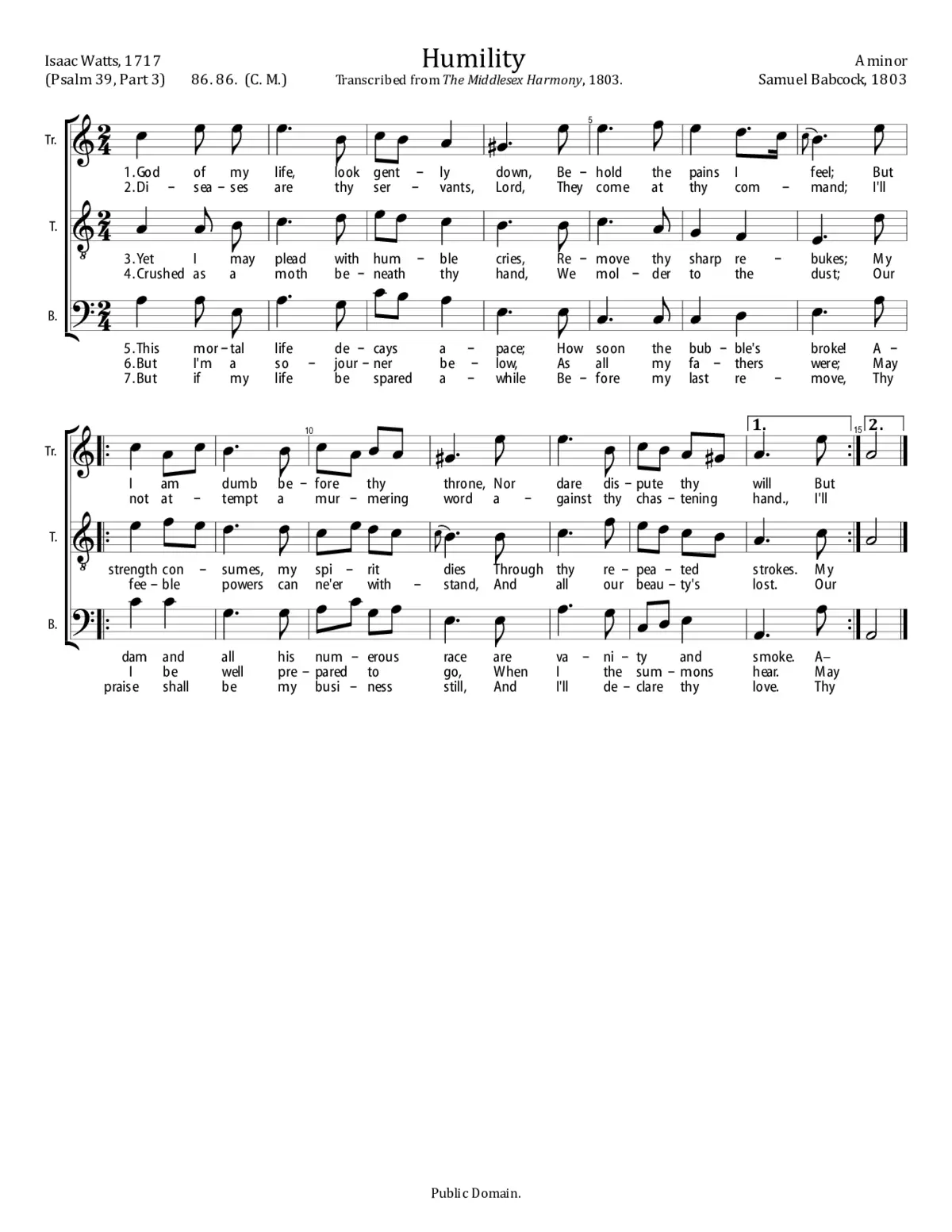 Humility - Page 1