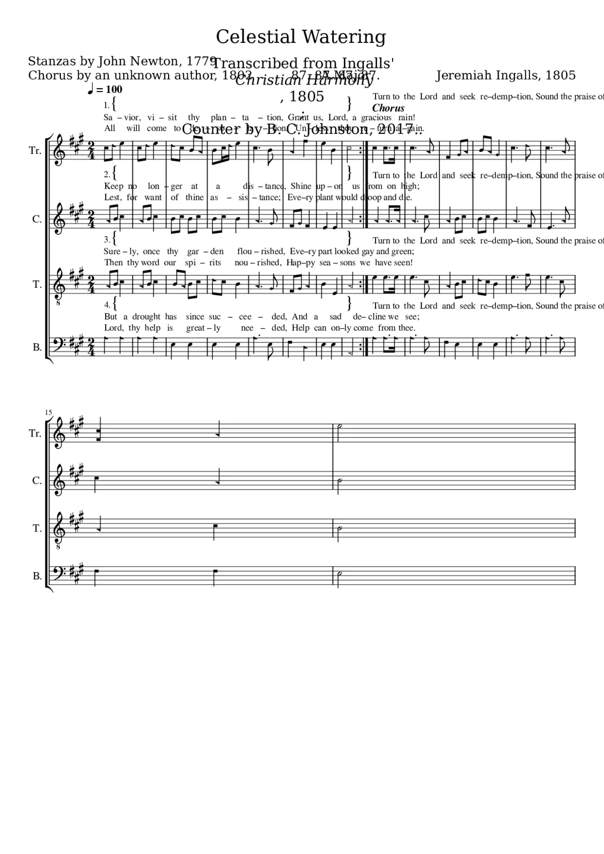 Celestial Watering - Page 1