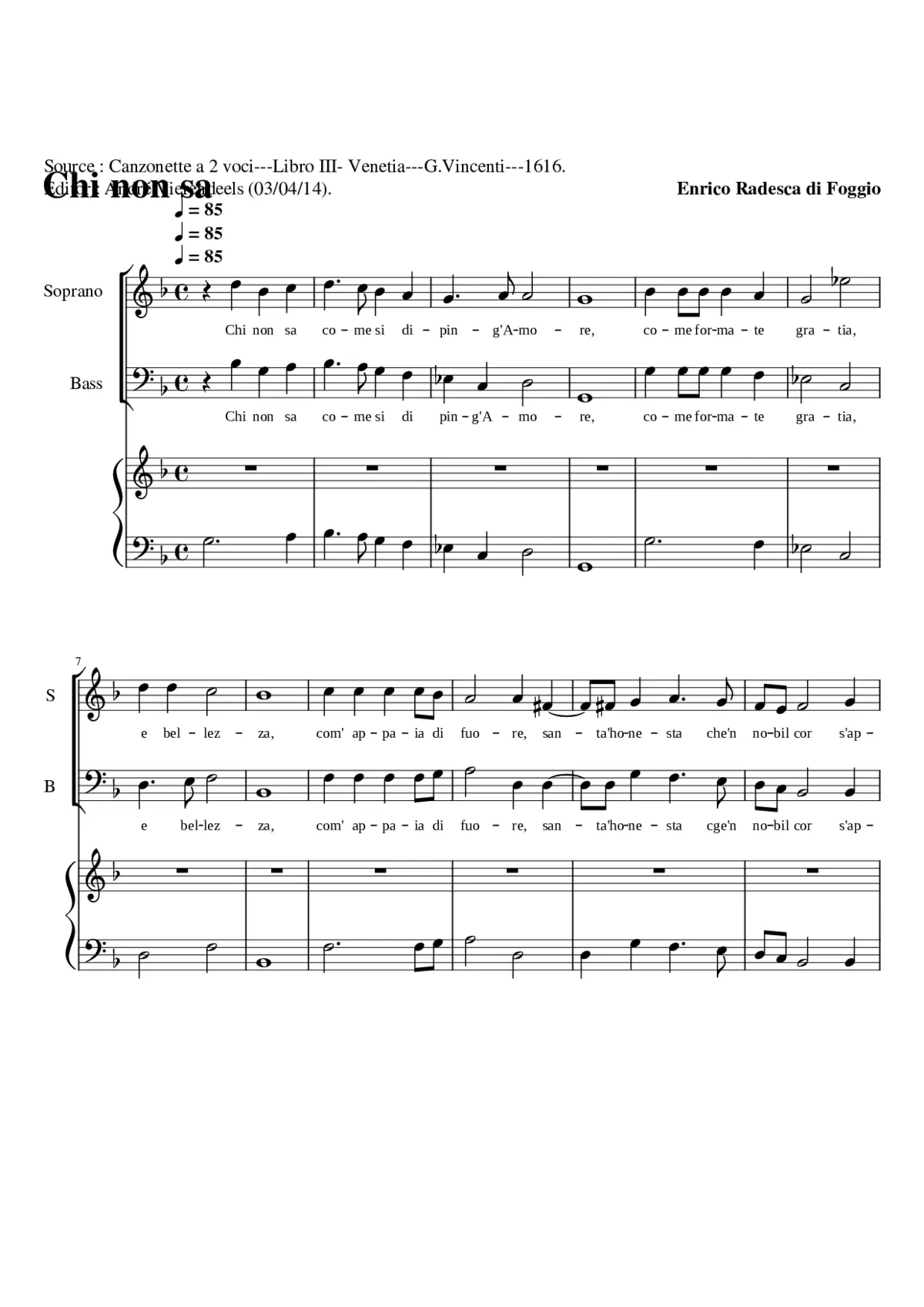 Chi non sa - Page 1