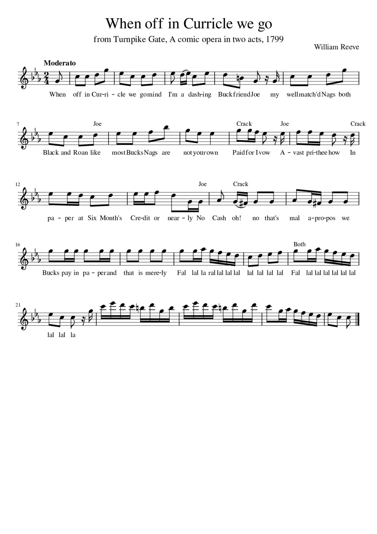 When off in Curricle we go - Page 1