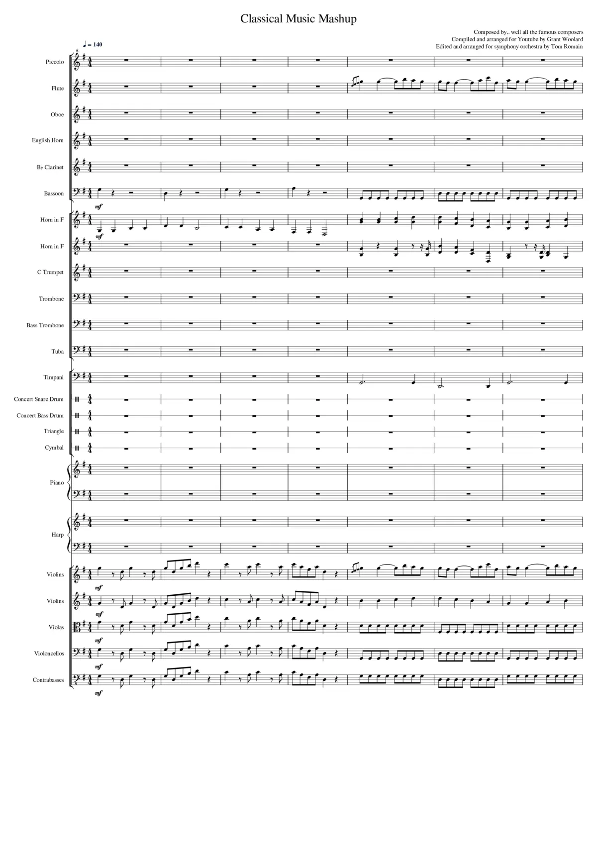 Classical Music Mashup - Page 1