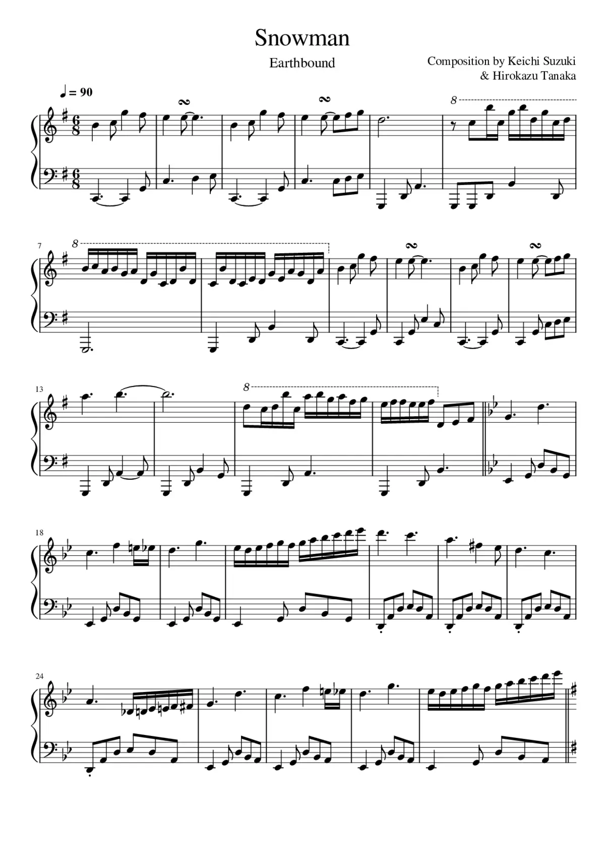 Earthbound-Snowman - Page 1