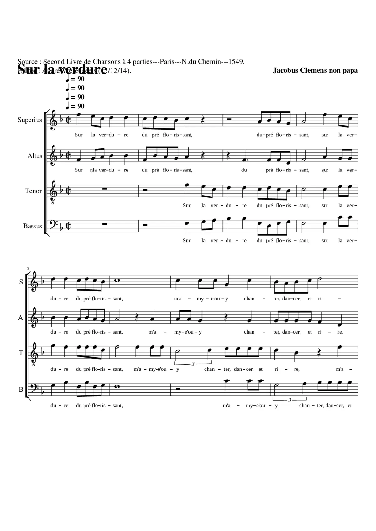 Sur la verdure - Page 1