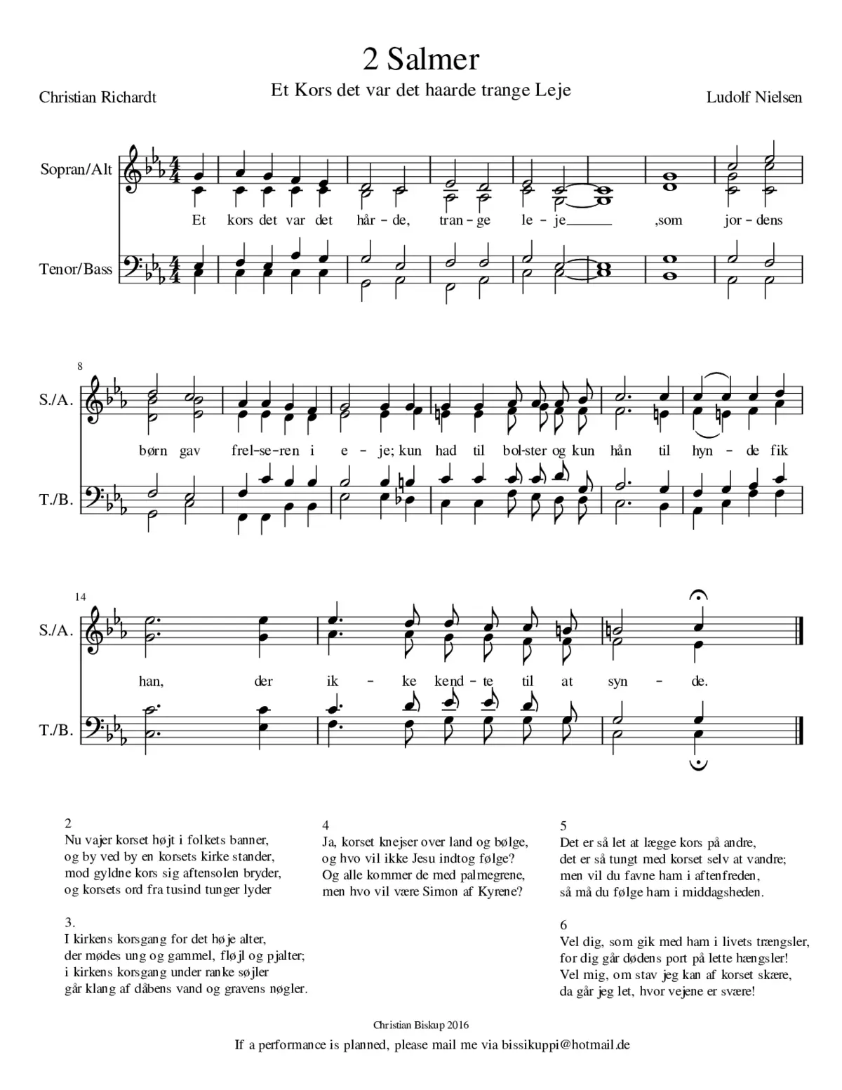 2 Salmer - Page 1