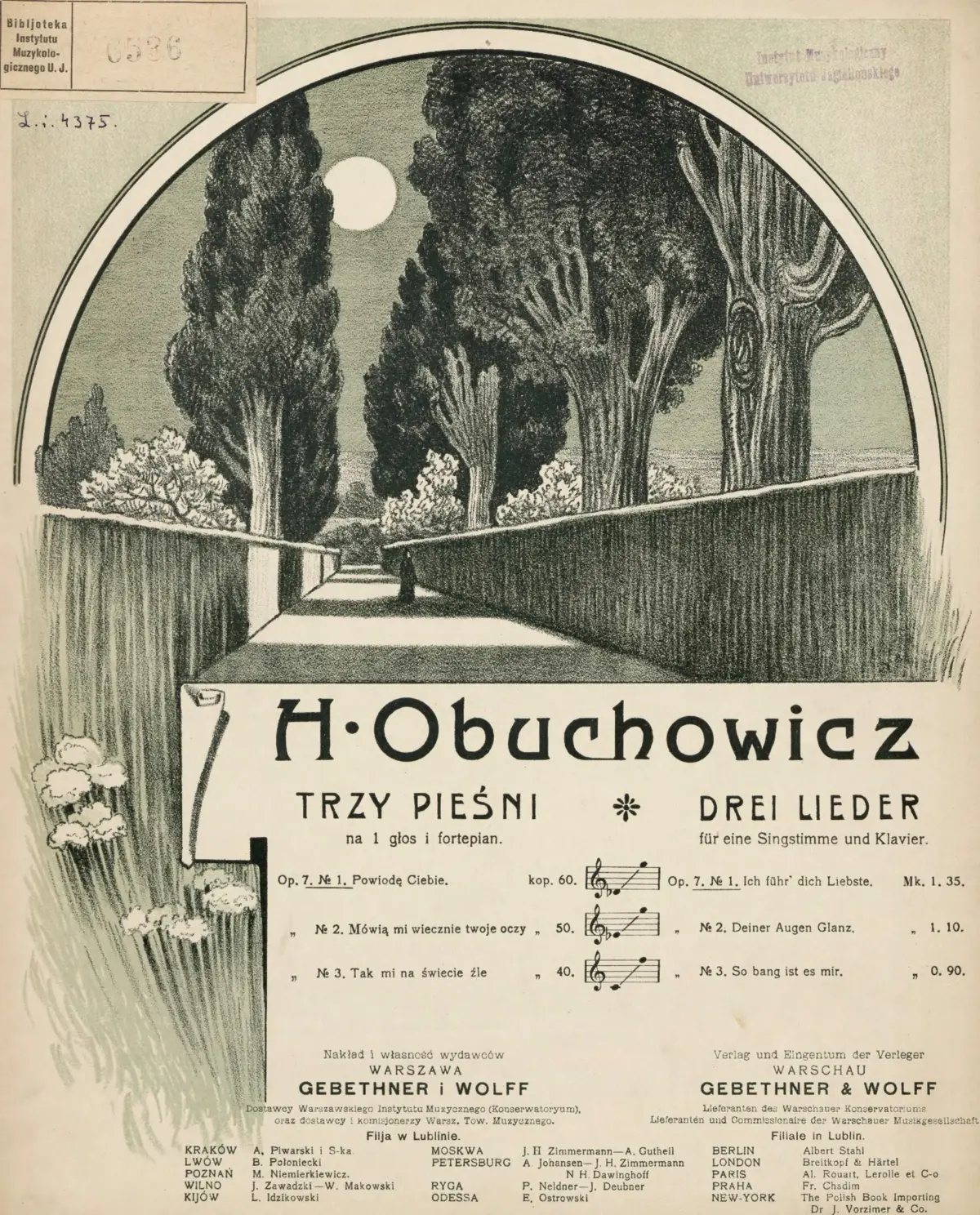 3 Pieśni - Page 1