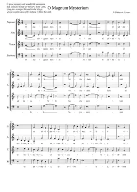 O magnum mysterium