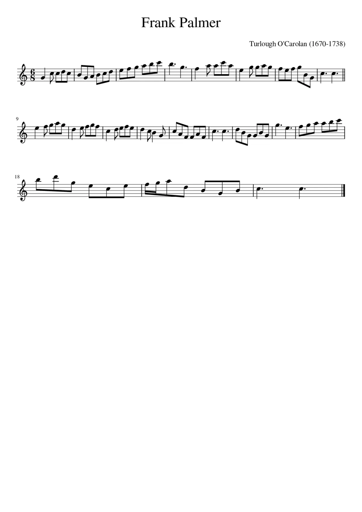 Frank Palmer - Page 1