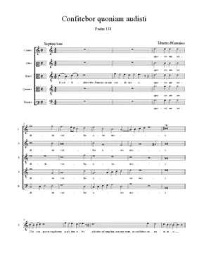 Confitebor quoniam audisti