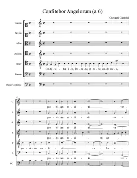 Confitebor Angelorum (a 6)