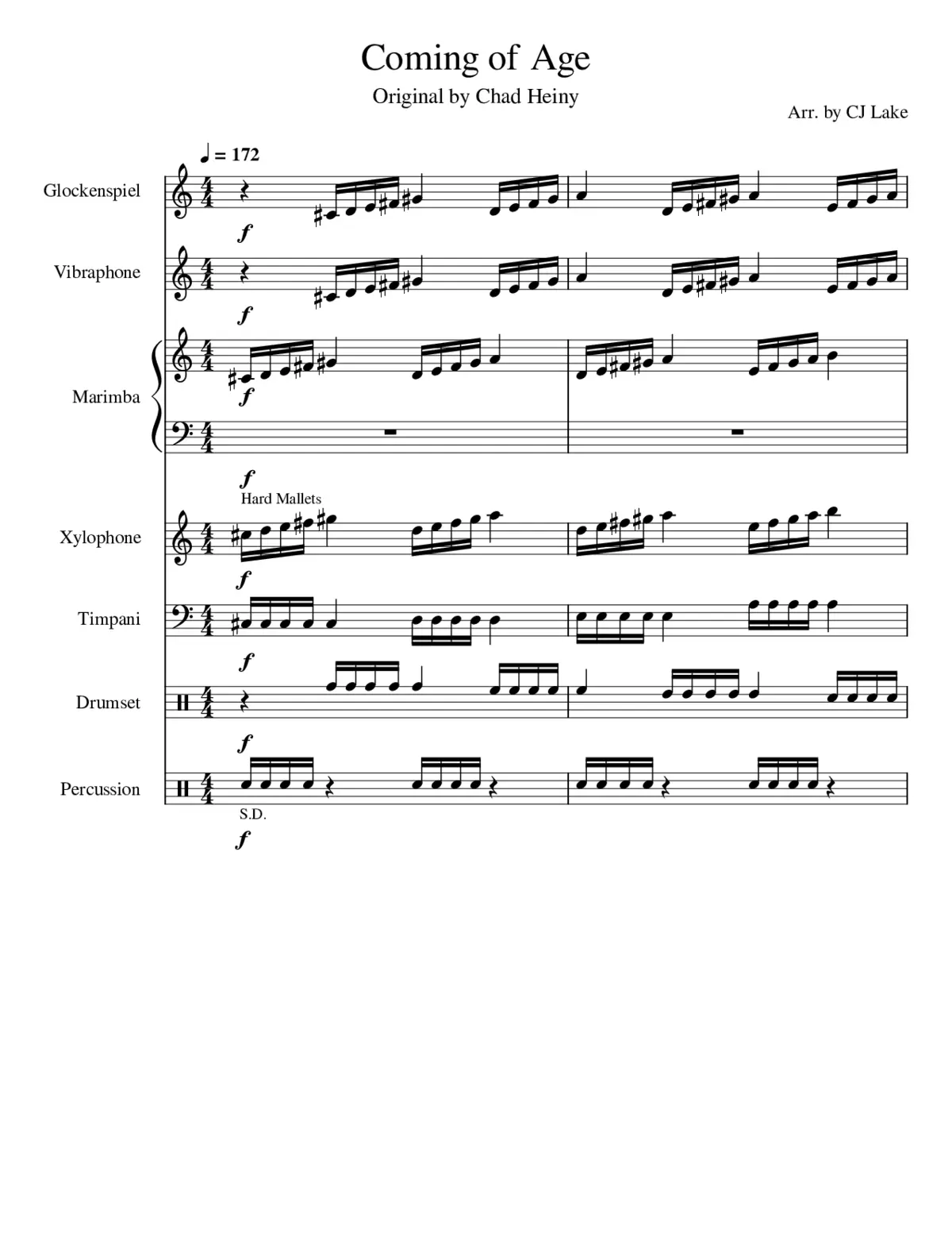 Coming of Age - Page 1