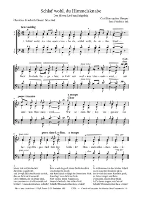 Schlaf wohl, du Himmelsknabe