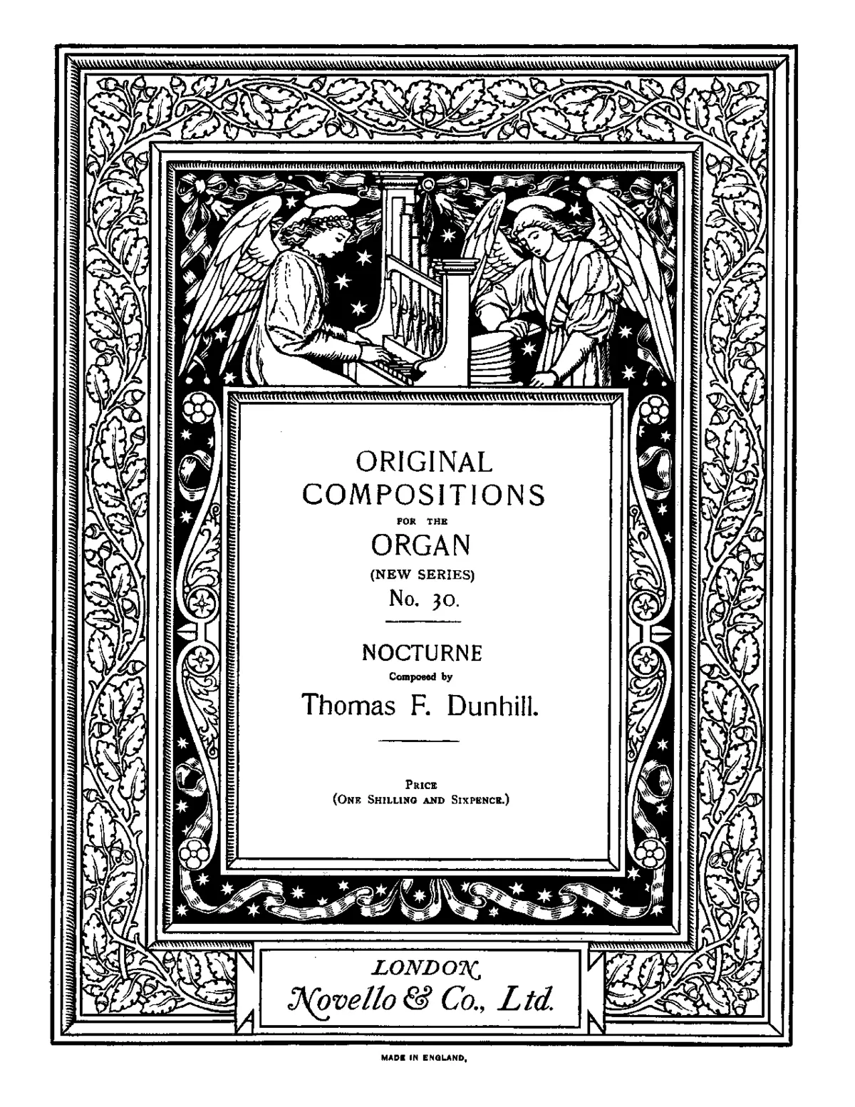 2 Pieces for Organ - Page 1