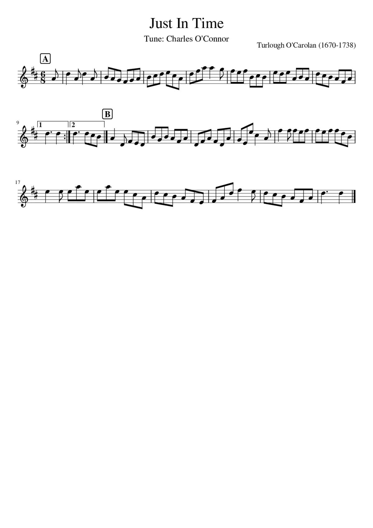 Just In Time - Page 1