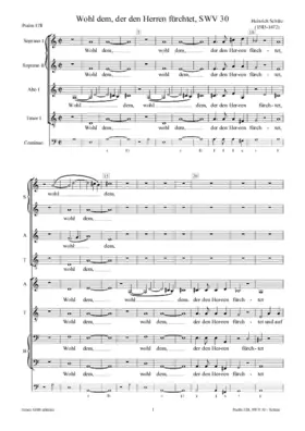 Wohl dem, der den Herren fürchtet (Psalm 128), SWV 30