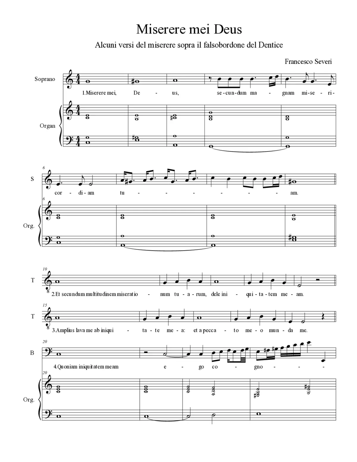 Miserere mei Deus - Page 1