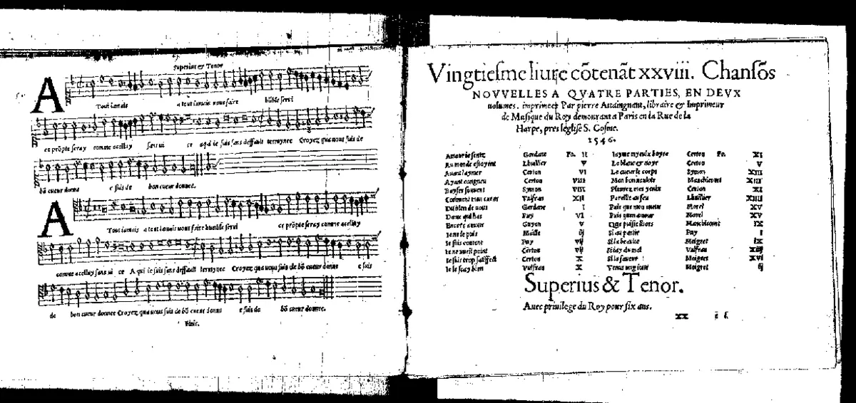 28 Chansons nouvelles - Page 1