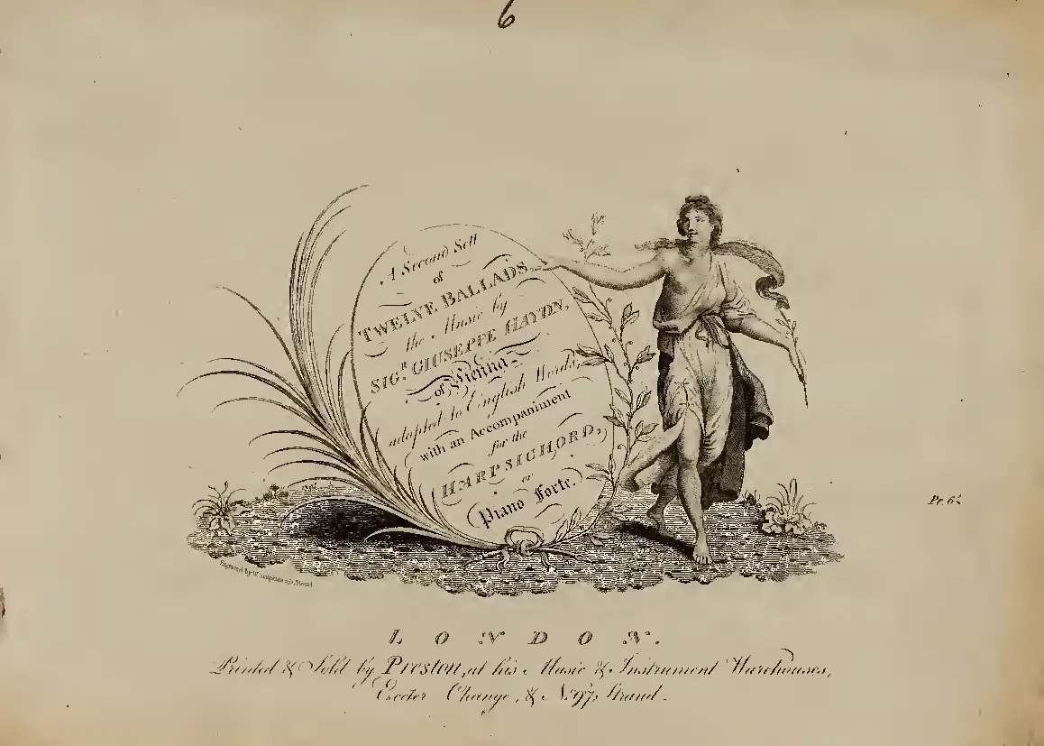 12 English Ballads, 2nd Set - Page 1