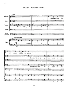 Thou Know'st, Lord, the Secrets of Our Hearts