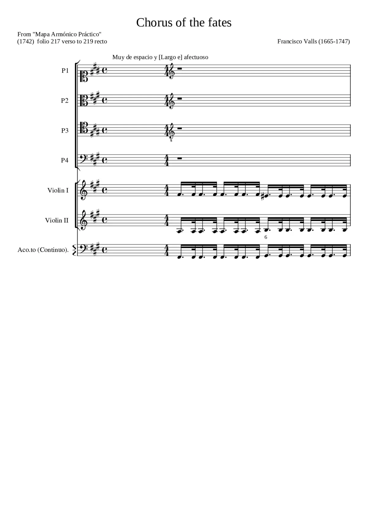 Chorus of the fates - Page 1