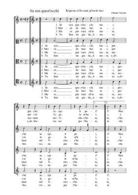 Se son quest' occhi tuoi