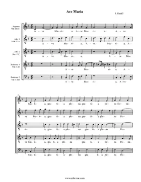 Ave Maria a 5