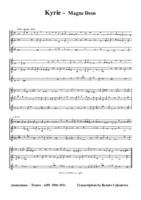 Kyrie Magne Deus