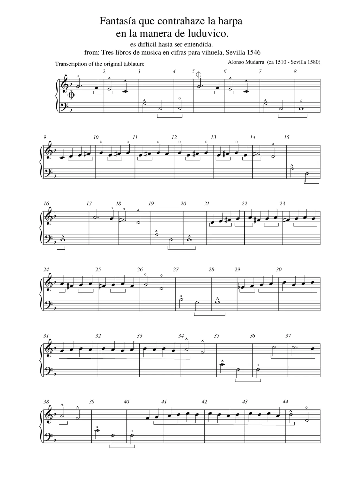 Fantasia No.10 - Page 1