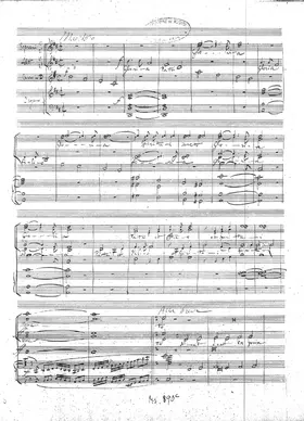 Gloria Patri pour 2 sopranos et 2 contraltos, orgue avec cor obligé