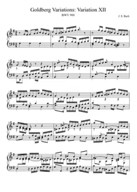 Goldberg-Variationen BWV 988